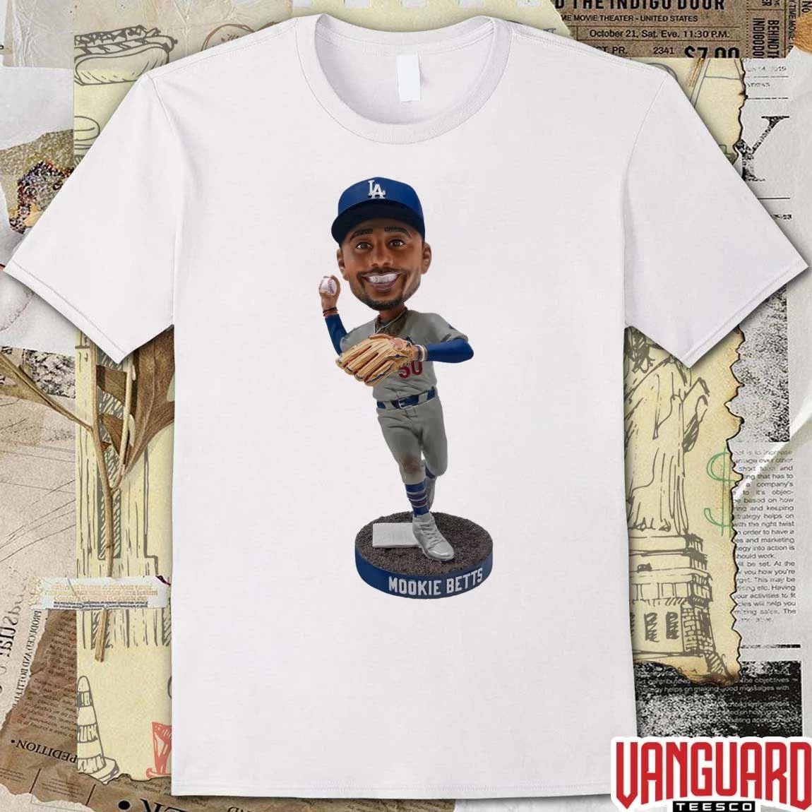 Dodgers Mookie Betts Game 7 Double Play Bobblehead 2026 Giveaway t-shirt
