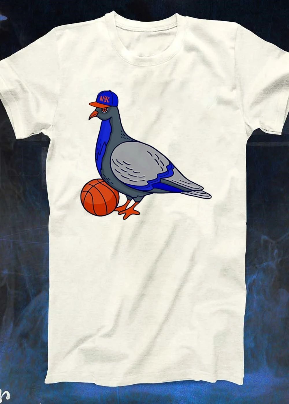 NYC Pigeon Basketball T-Shirt