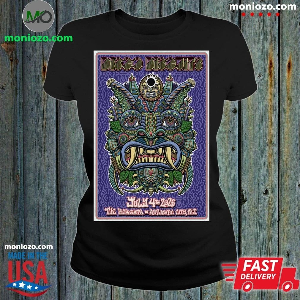 The Disco Biscuits July 4 2026 In Atlantic City NJ Poster T-Shirt