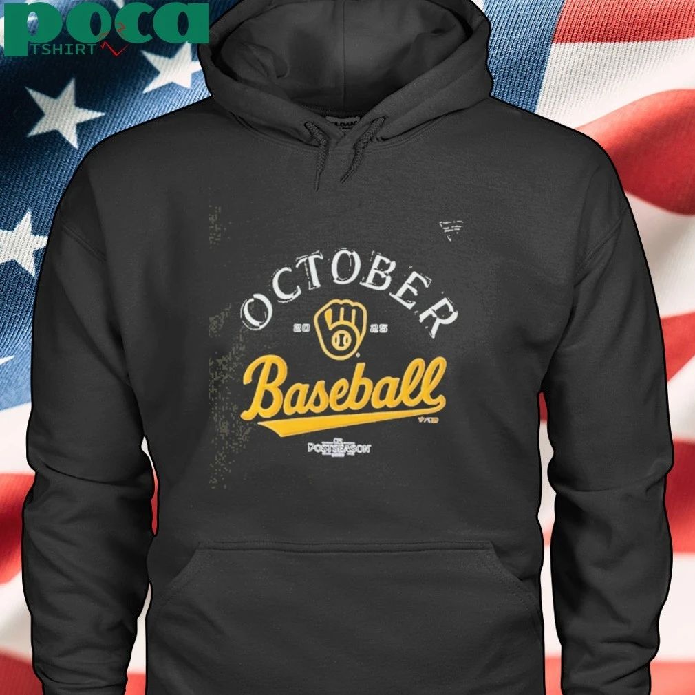 Milwaukee Brewers 2025 Mlb Postseason T-Shirt
