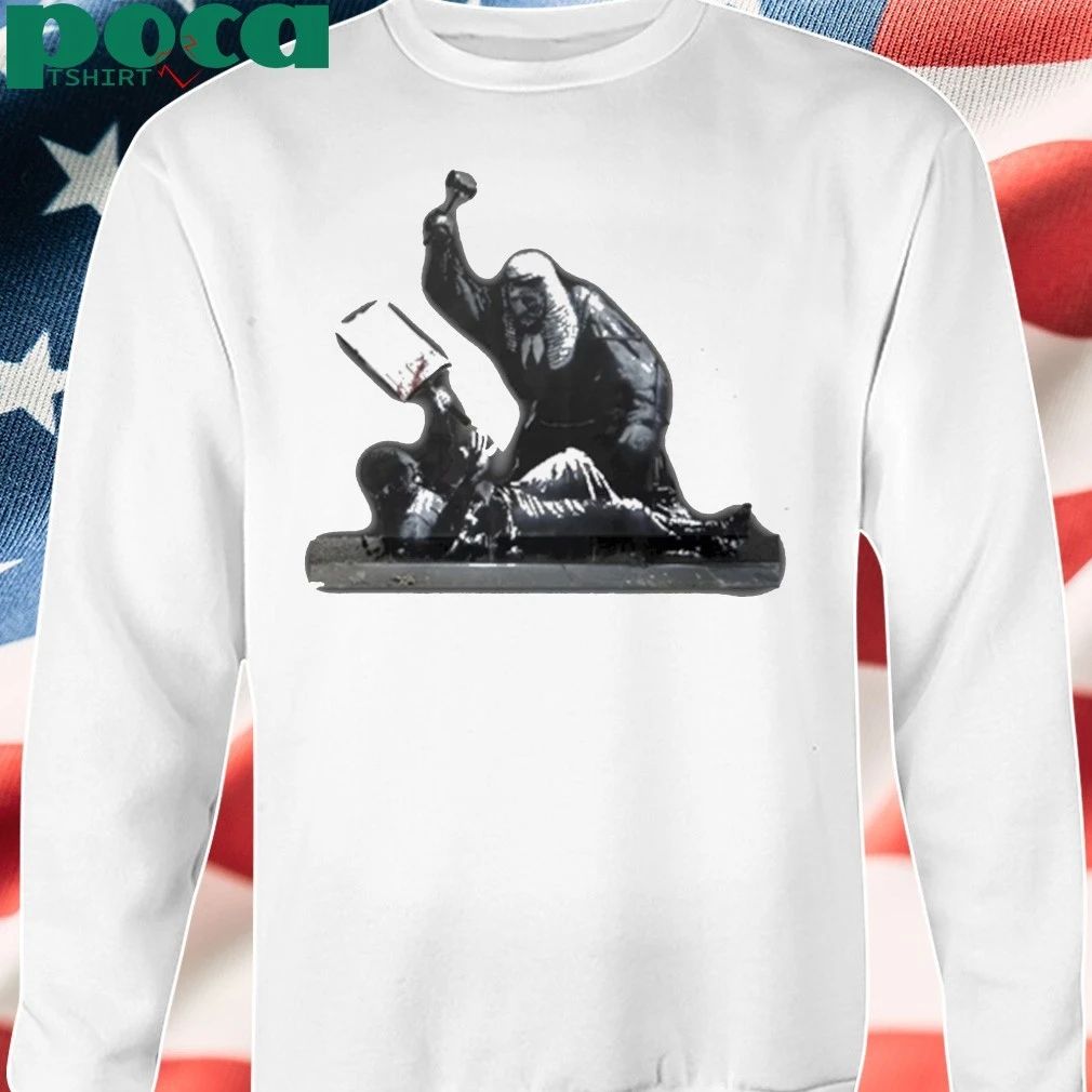 Banksy Street Art T Shirt Royal Courts Of Justice Political Activism T-shirt