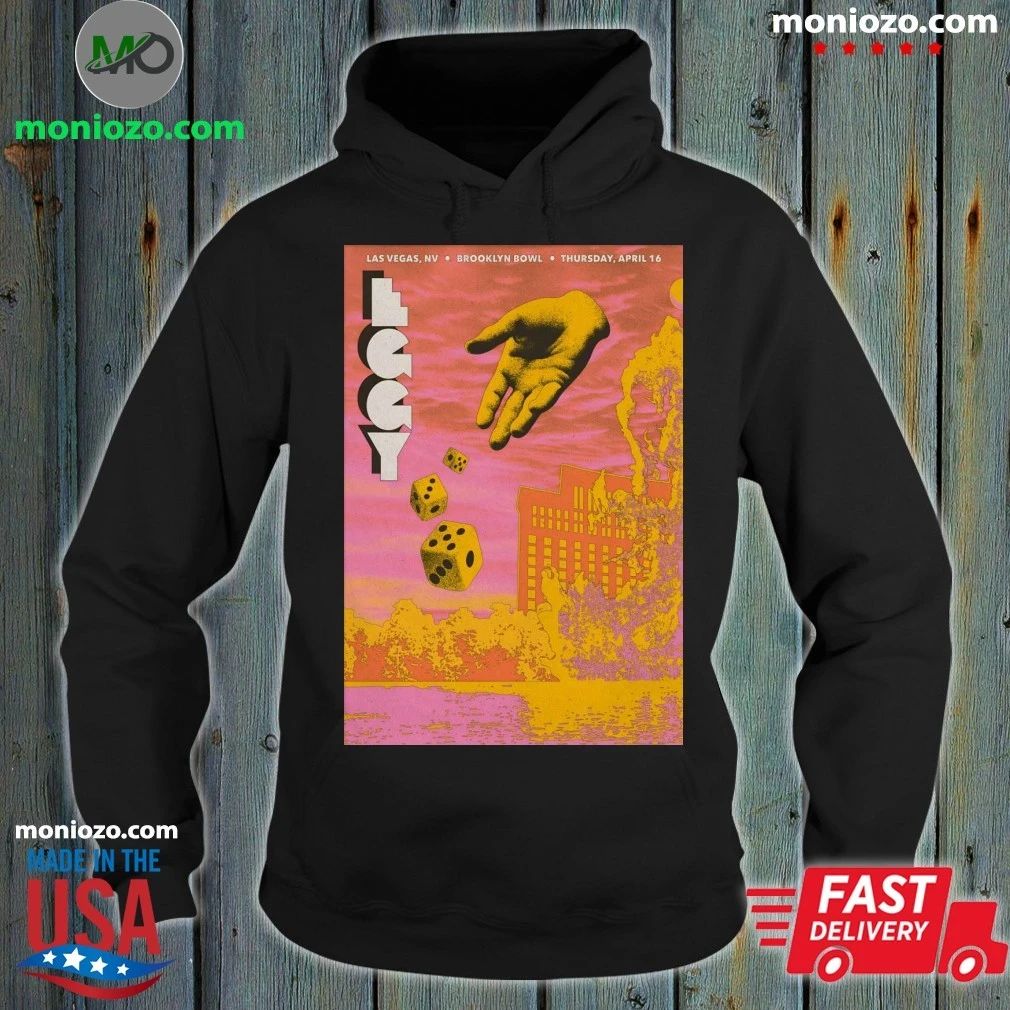 Original Eggy April 16 2026 Brooklyn Bowl Las Vegas Show Poster Shirt