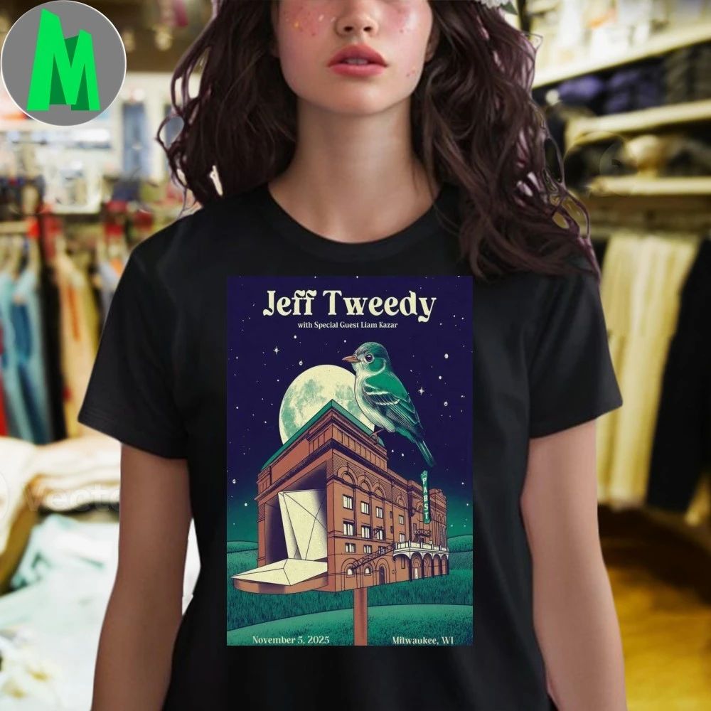 Jeff Tweedy Event Nov 5 2025 The Pabst Theater Poster Shirt