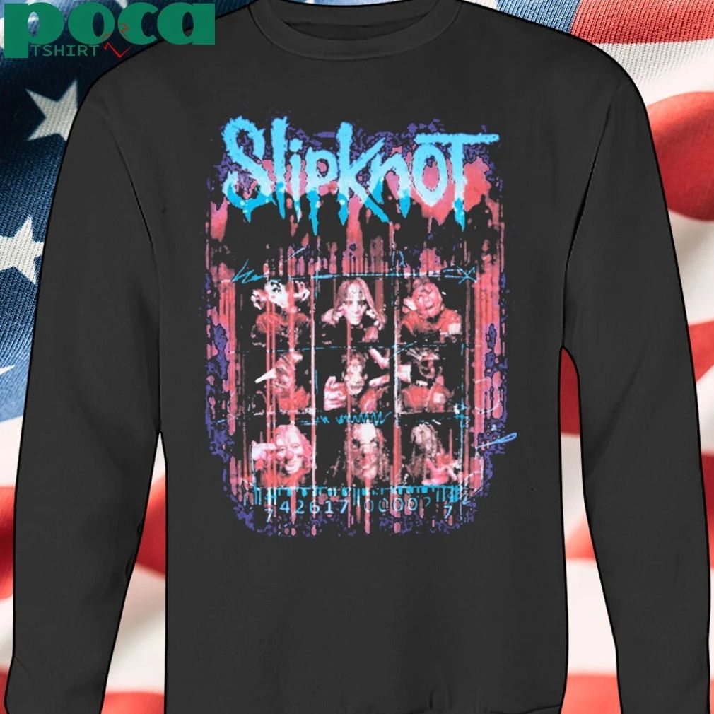 Slipknot 1999 Collage Self Titled Faces T-Shirt