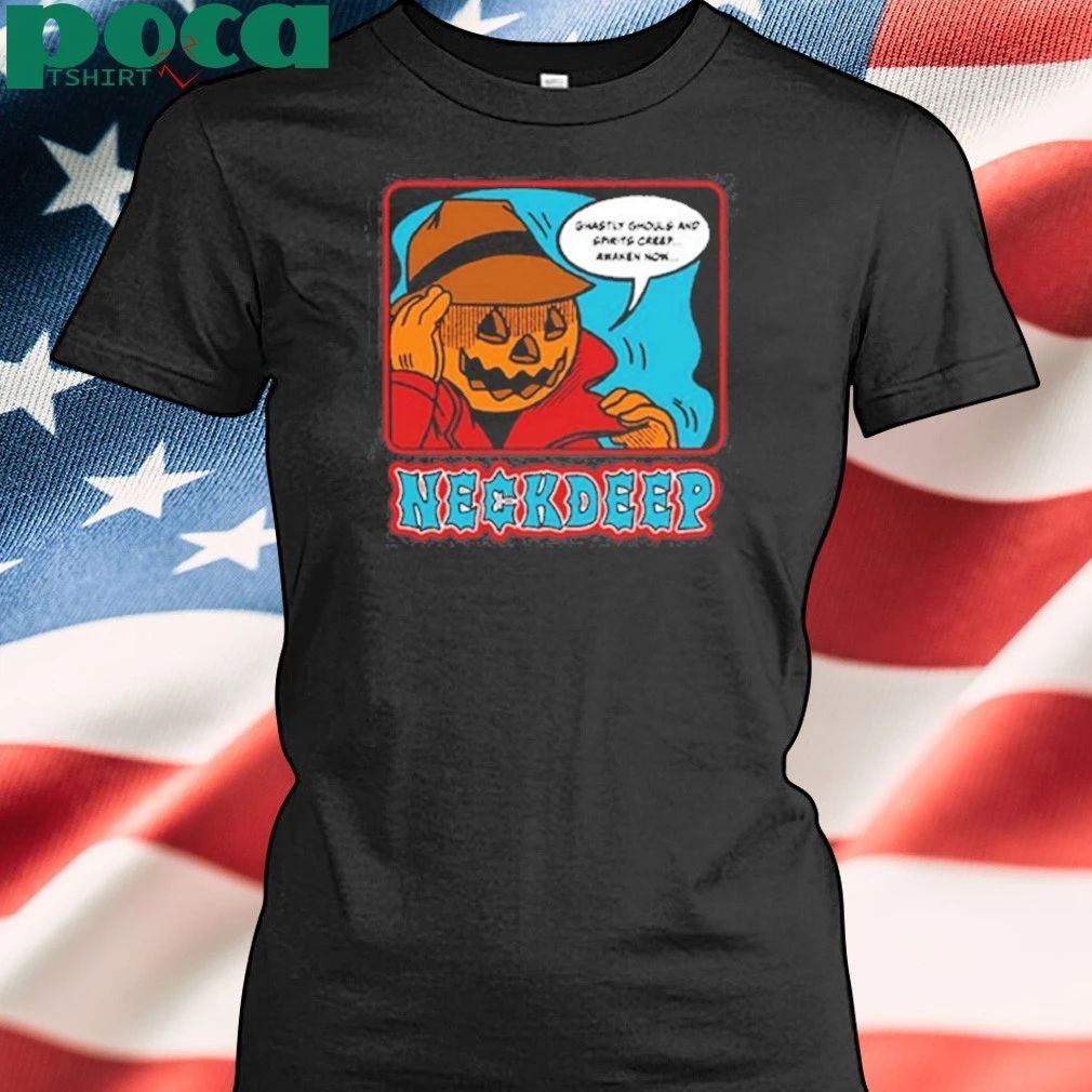 Neck Deep Pumpkin Guy Limited 2025 Shirt