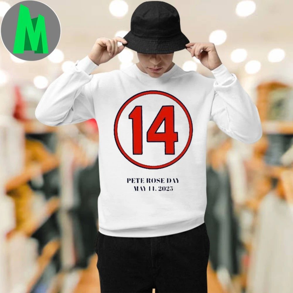 Matthew McLain Pete Rose Day May 14 2025 Shirt