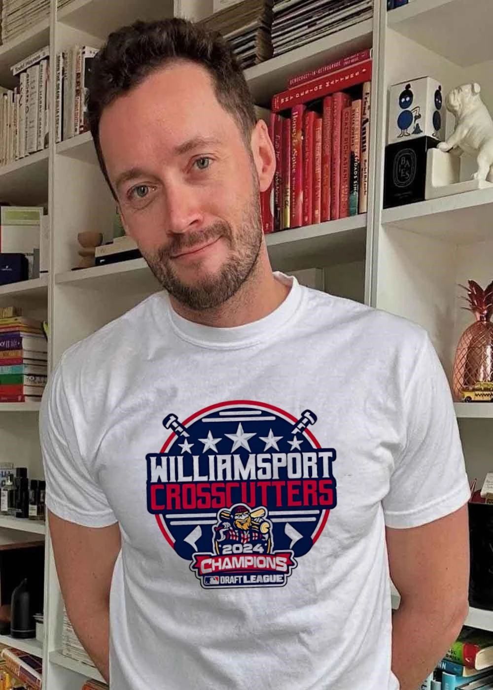 Williamsport Crosscutters 2024 Champions Draft League shirt