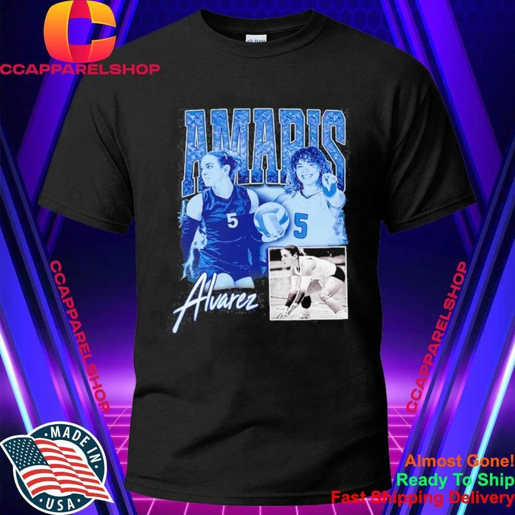 Alvarez Volleyball Player Collage Shirt