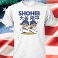 Shohei Ohtani Superstar Cartoon Baseball Shirt