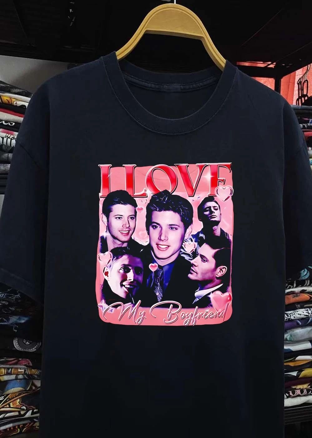 Dean Winchester I Love My Boyfriend Valentine Day 2026 shirt