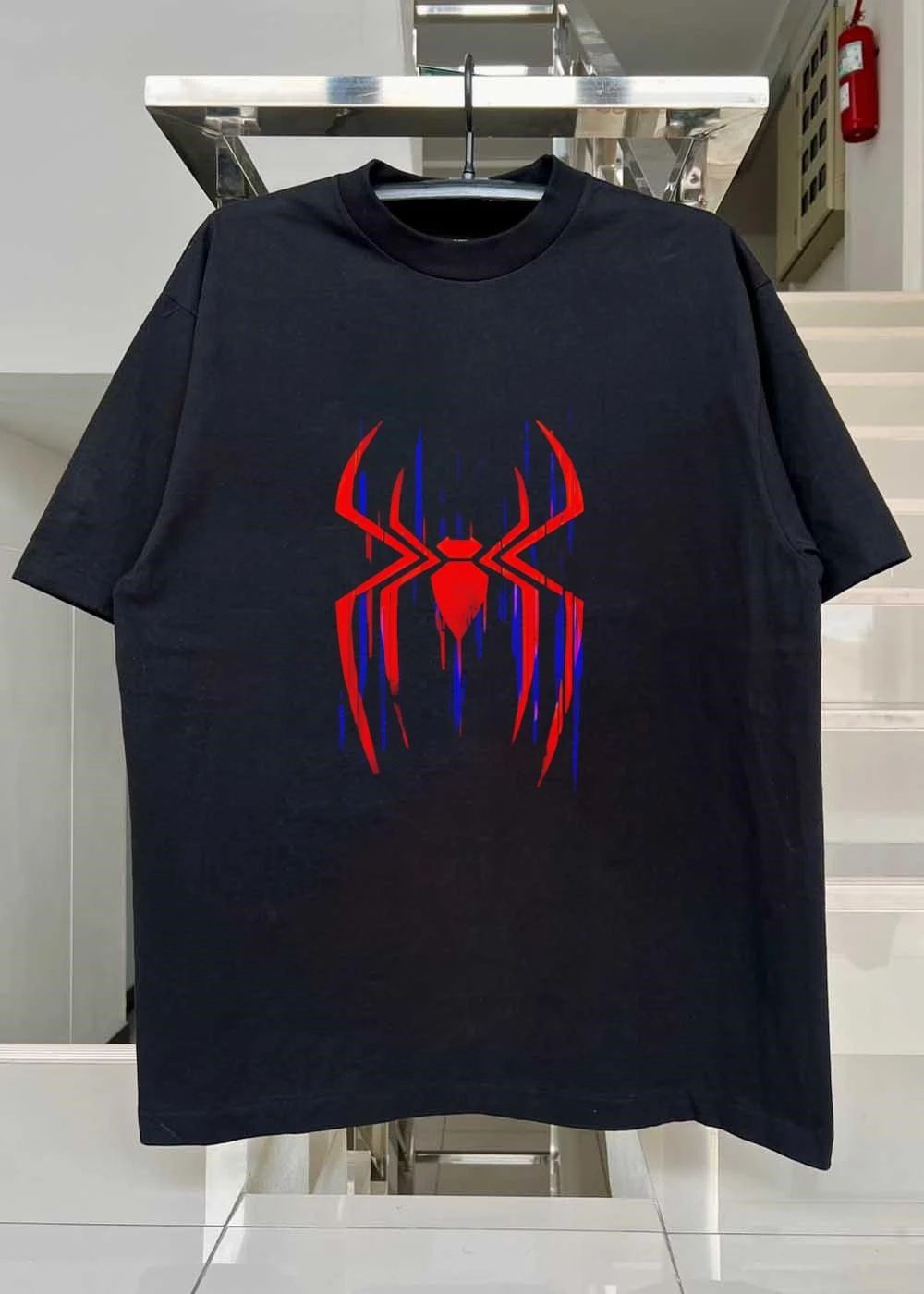 Spider-Man Miles Morales Glitch Logo T-Shirt