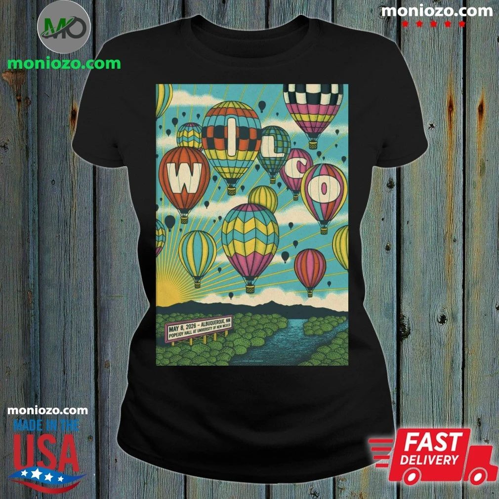 Wilco 5 8 2026 Albuquerque NM Poster Shirt