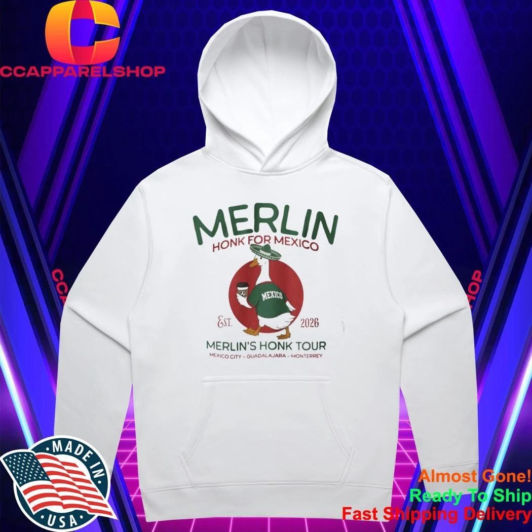 Merlin Honk For Mexico Est 2026 Shirt