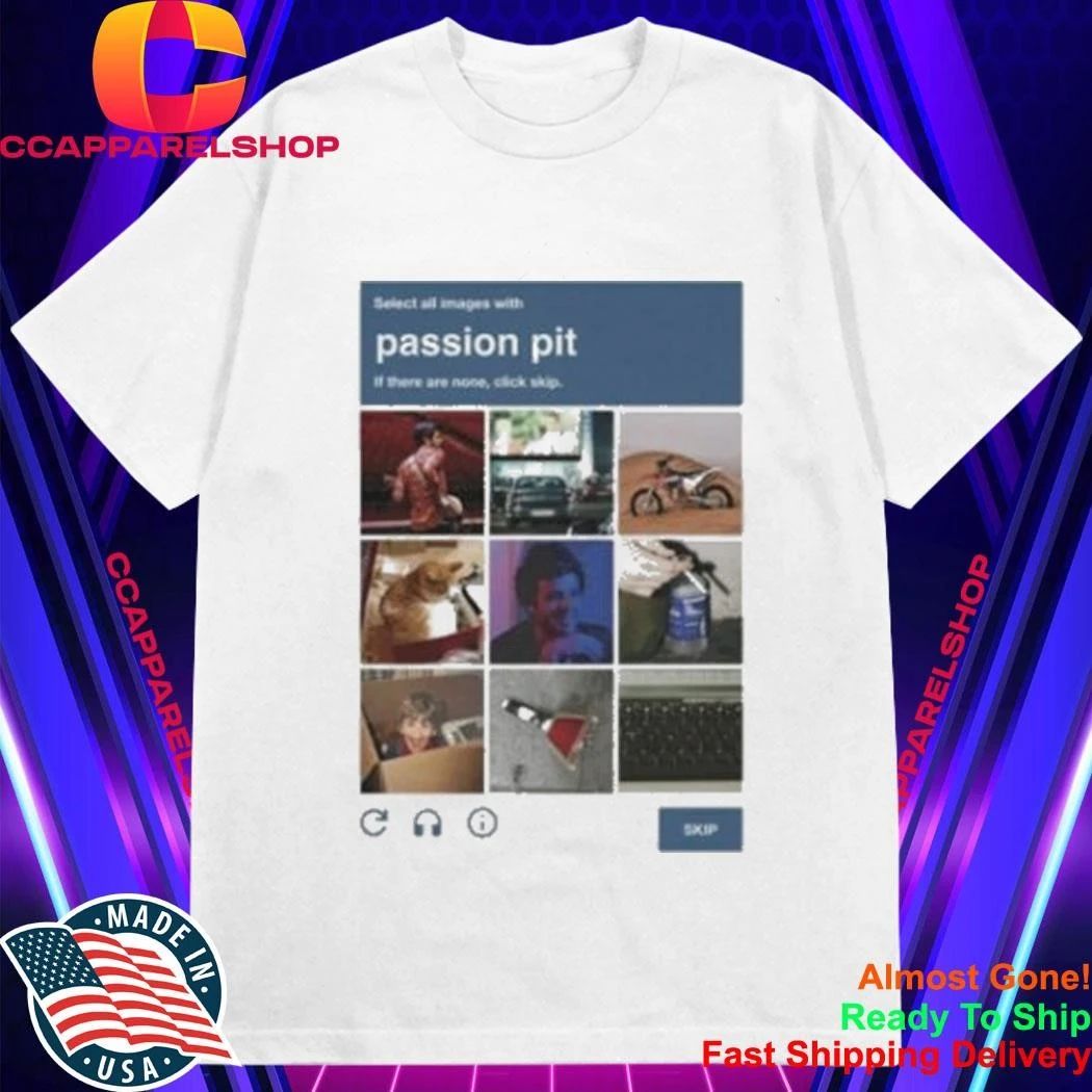Passion Pit Captcha Shirt