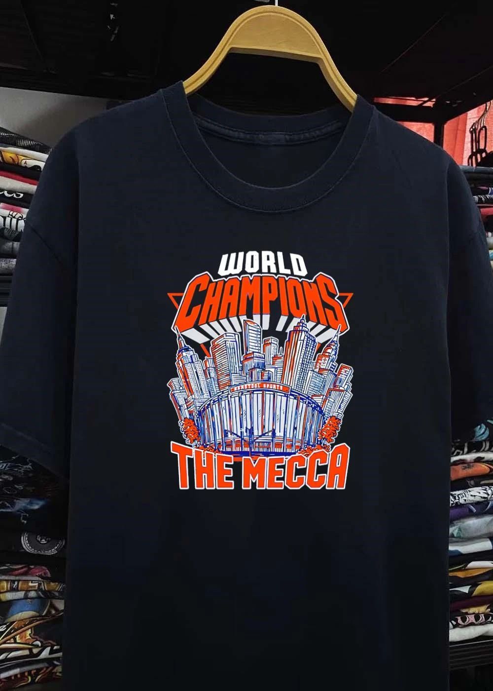 World Champions Barstool Sports Madison Square Garden The Mecca Skyline shirt
