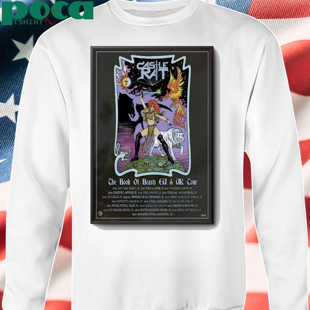 Castle Rat The Book Of Beasts EU-UK 2025 Event Poster shirt