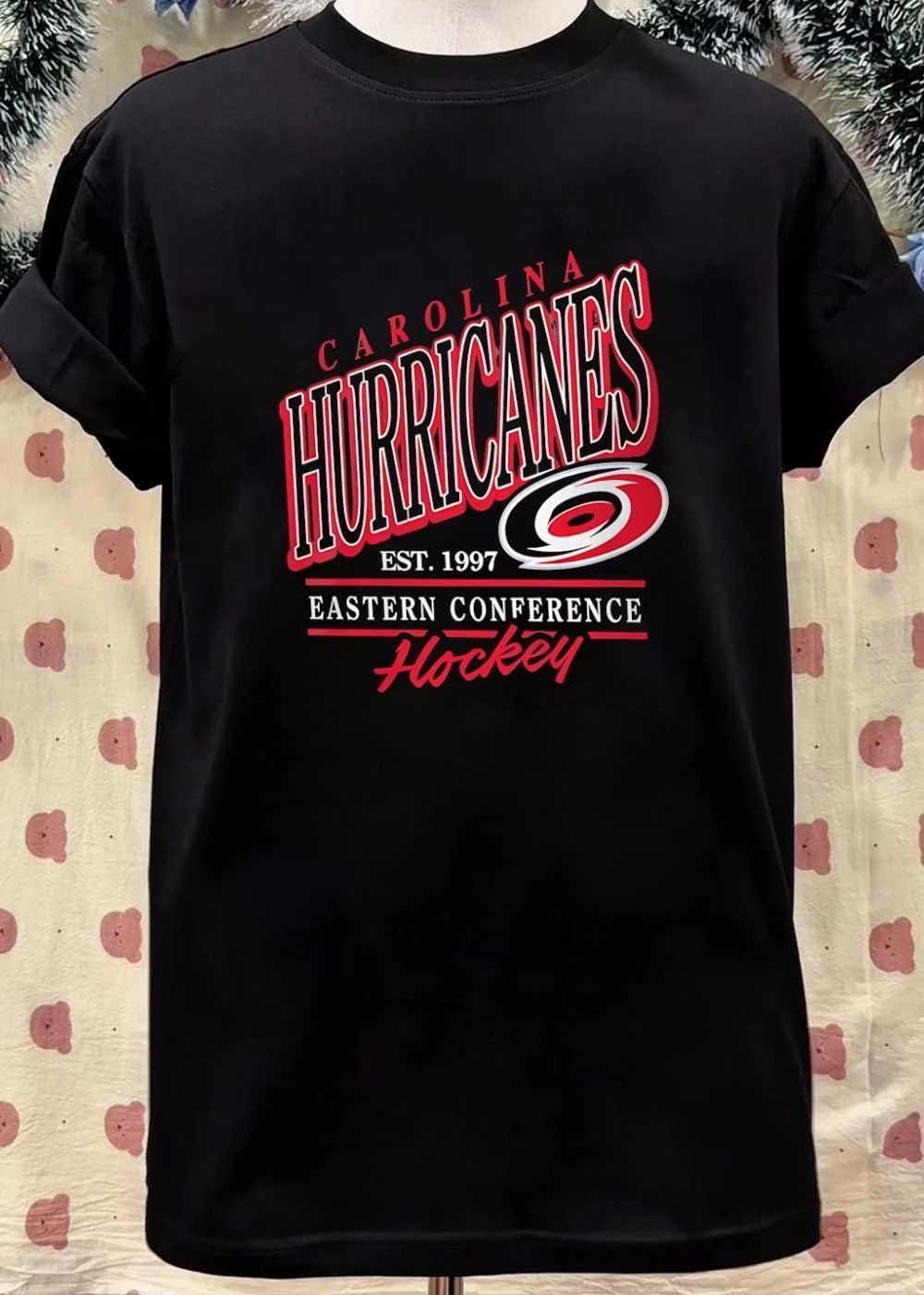 Carolina Hurricanes T-Shirt’ Carolina Hurricanes Est 1997 Eastern Conference Hockey