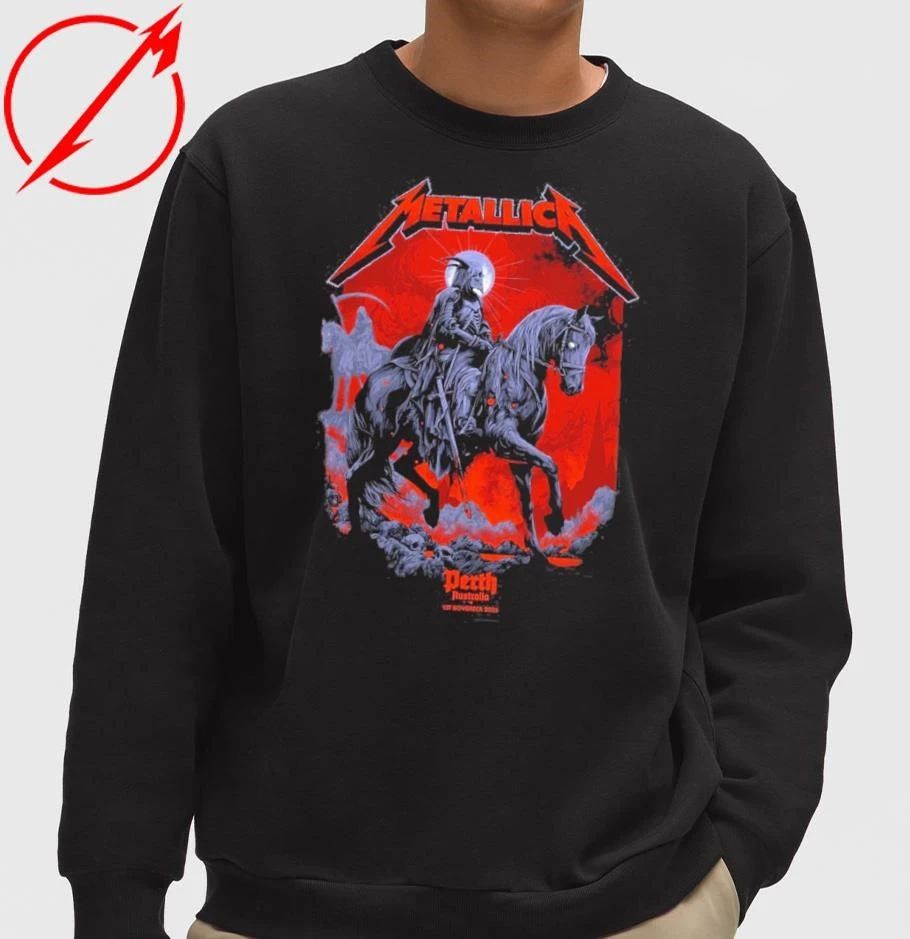 Metallica M72 Perth By Ken Taylor’s T-Shirt