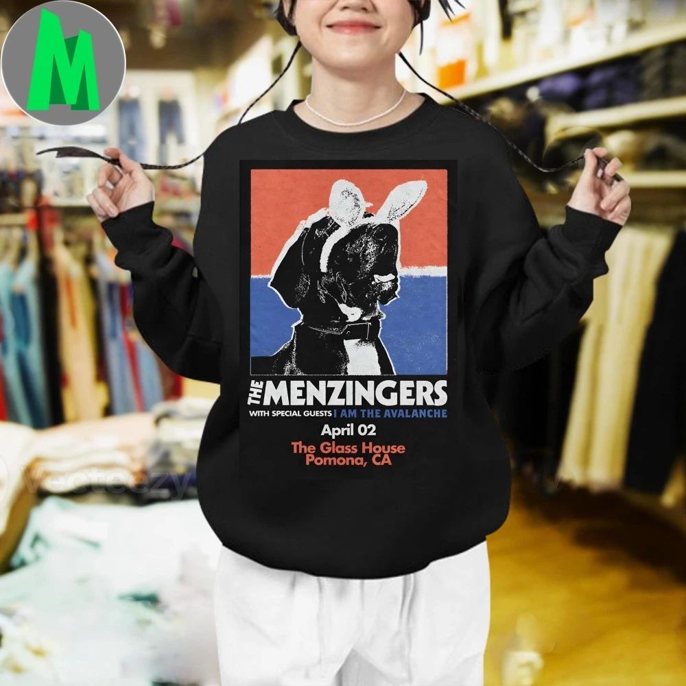 Original The Menzingers Pomona Ca Apr 2 2026 Poster Shirt