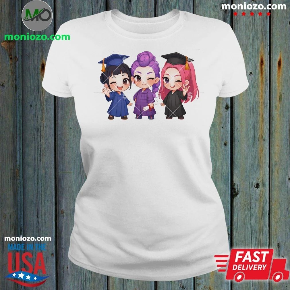 Original Chibi Kpop Huntrix Graduate Shirt