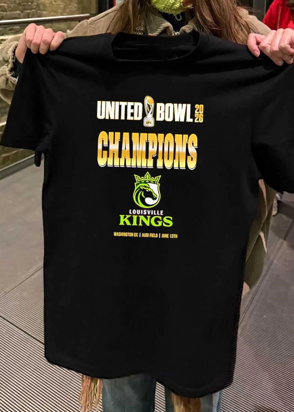 United Bowl 2026 Champions Louisville Kings Shirt