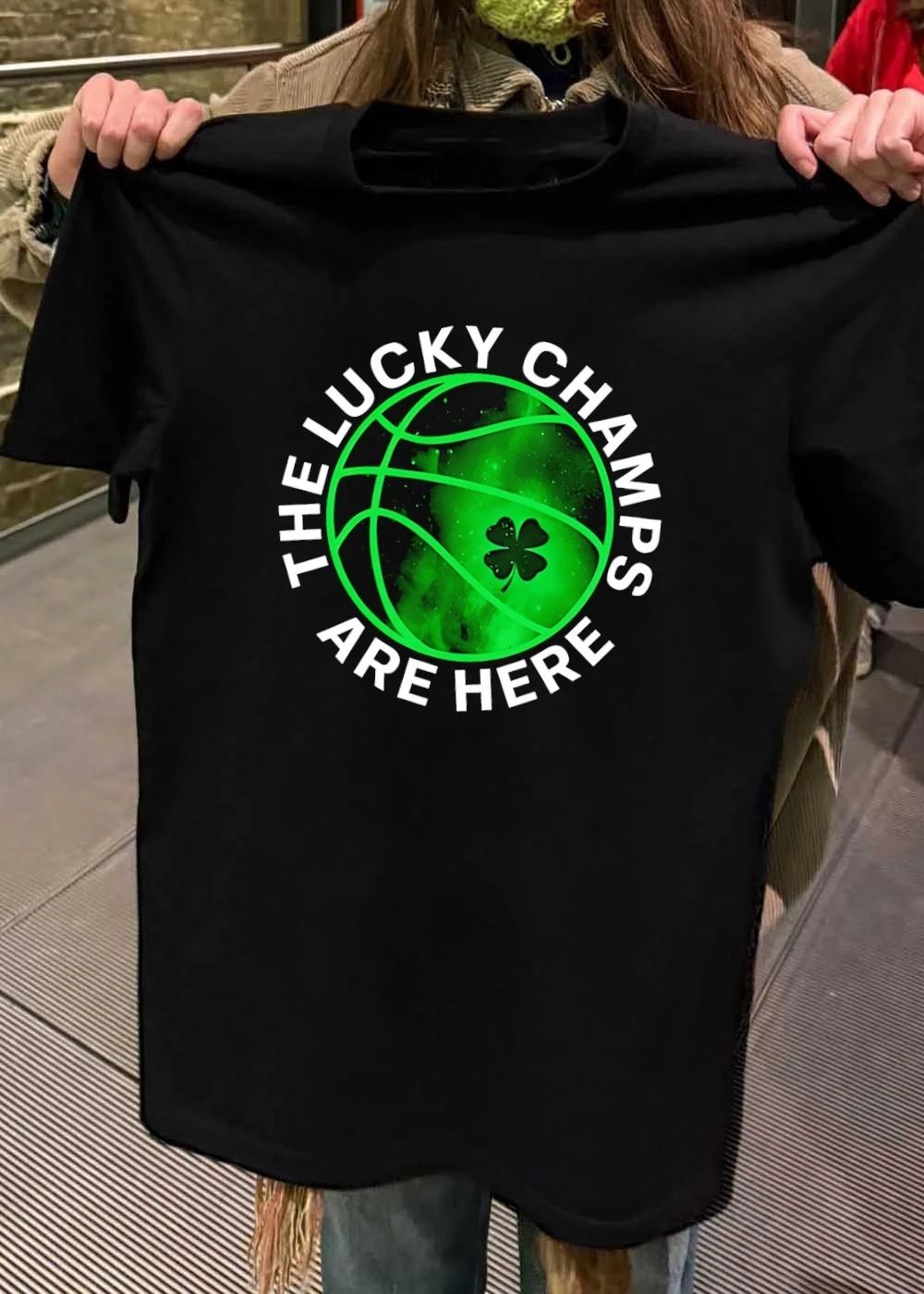 The Lucky Champs Are Here Basketball St PatrickS Day shirt
