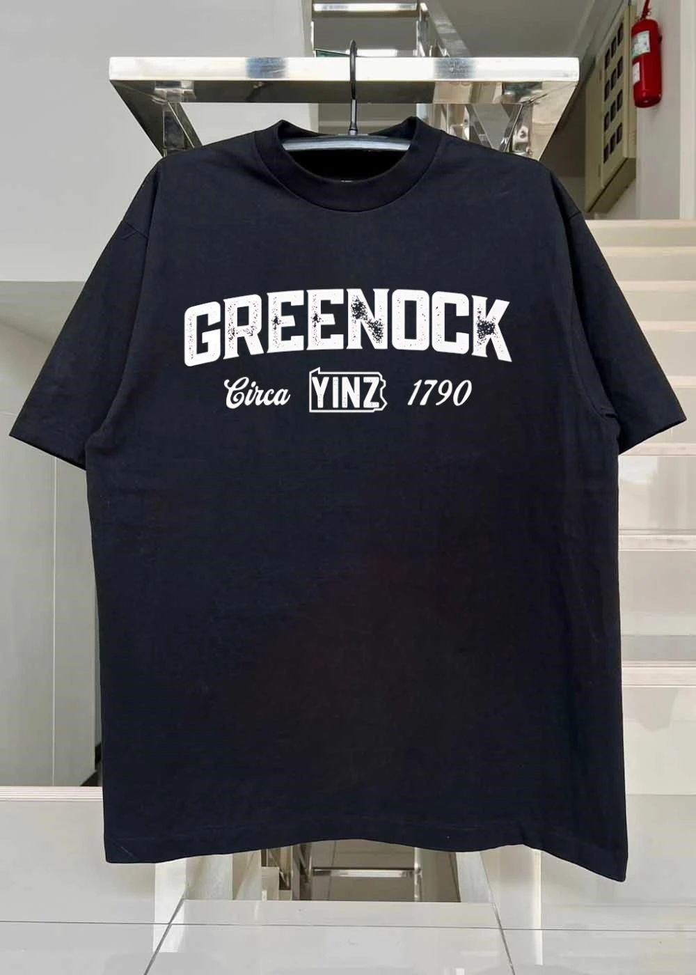 Greenock Circa Yinz 1790 Pennsylvania Pittsburgh Apparel T-Shirt