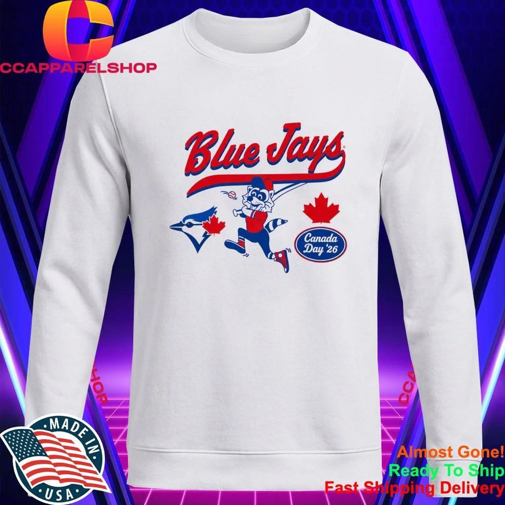 Toronto Blue Jays Raccoon Canada Day 26 Shirt