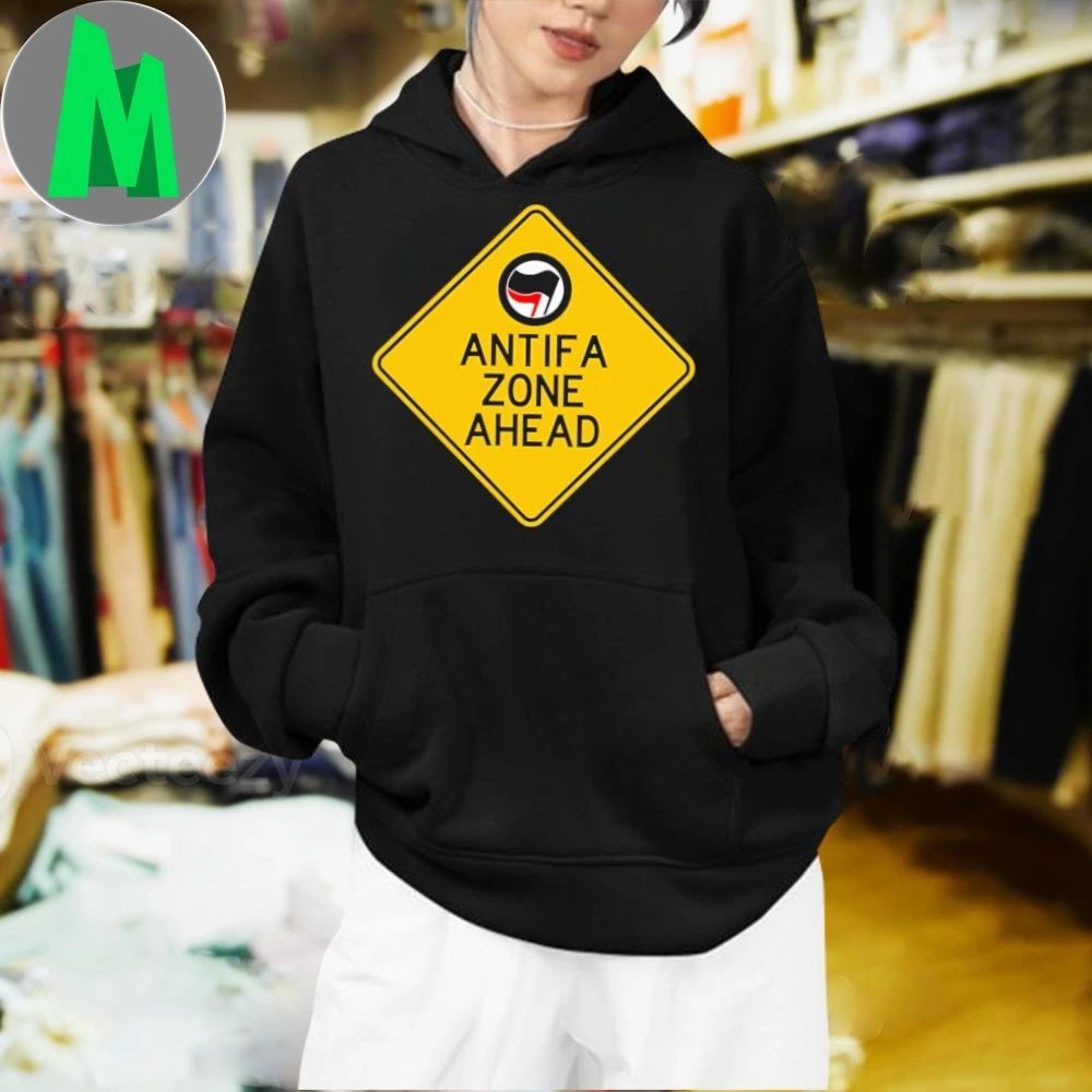 Antifa Zone Ahead Shirt