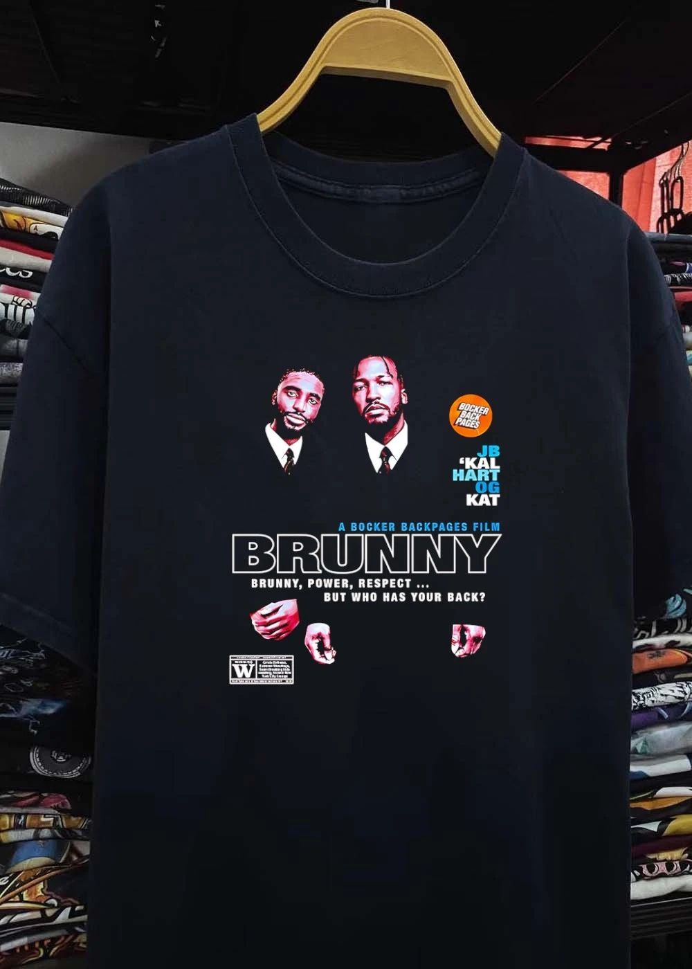 Film Brunny JB Kal Hart Og Kat Power Respect Who Has Your Back Shirt