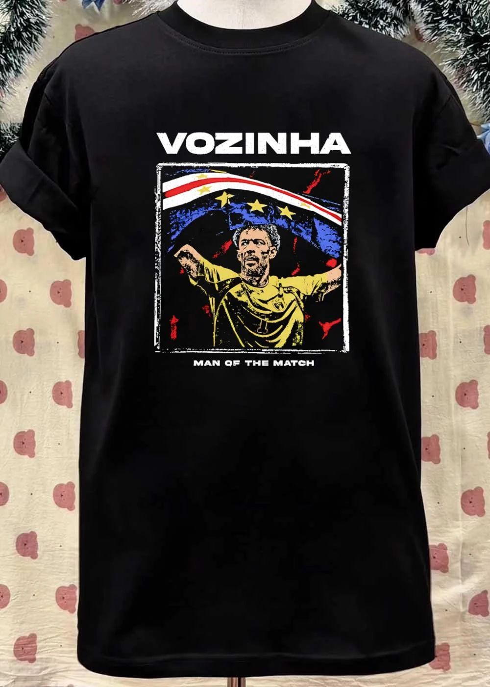 Vozinha Man of the Match Cape Verde Soccer Goalkeeper T-Shirt