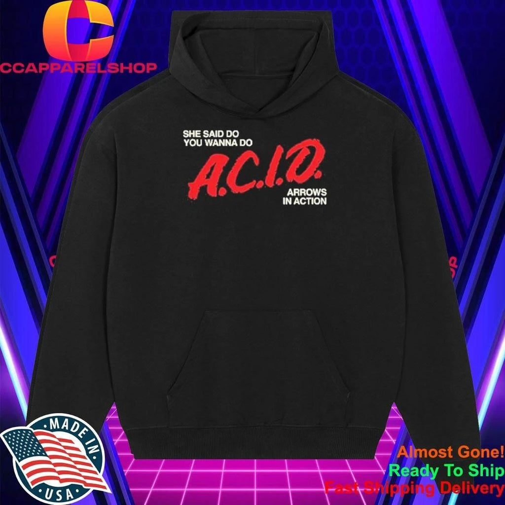Arrows In Action Acid Tour Shirt