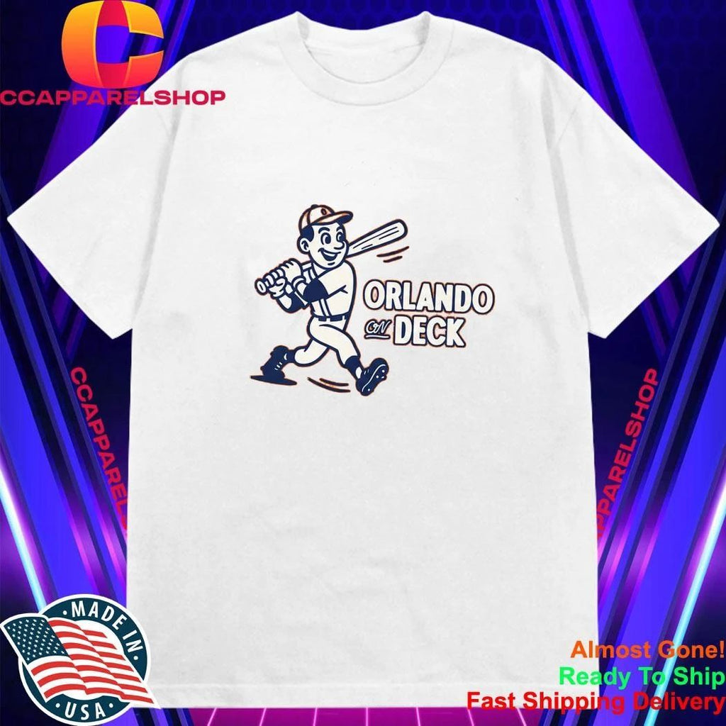 Orlando on Deck Baseball Shirt