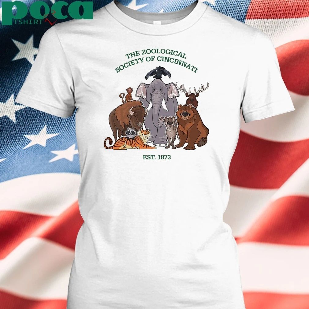 The Zoological Society Of Cincinnati Est 1873 T-shirt