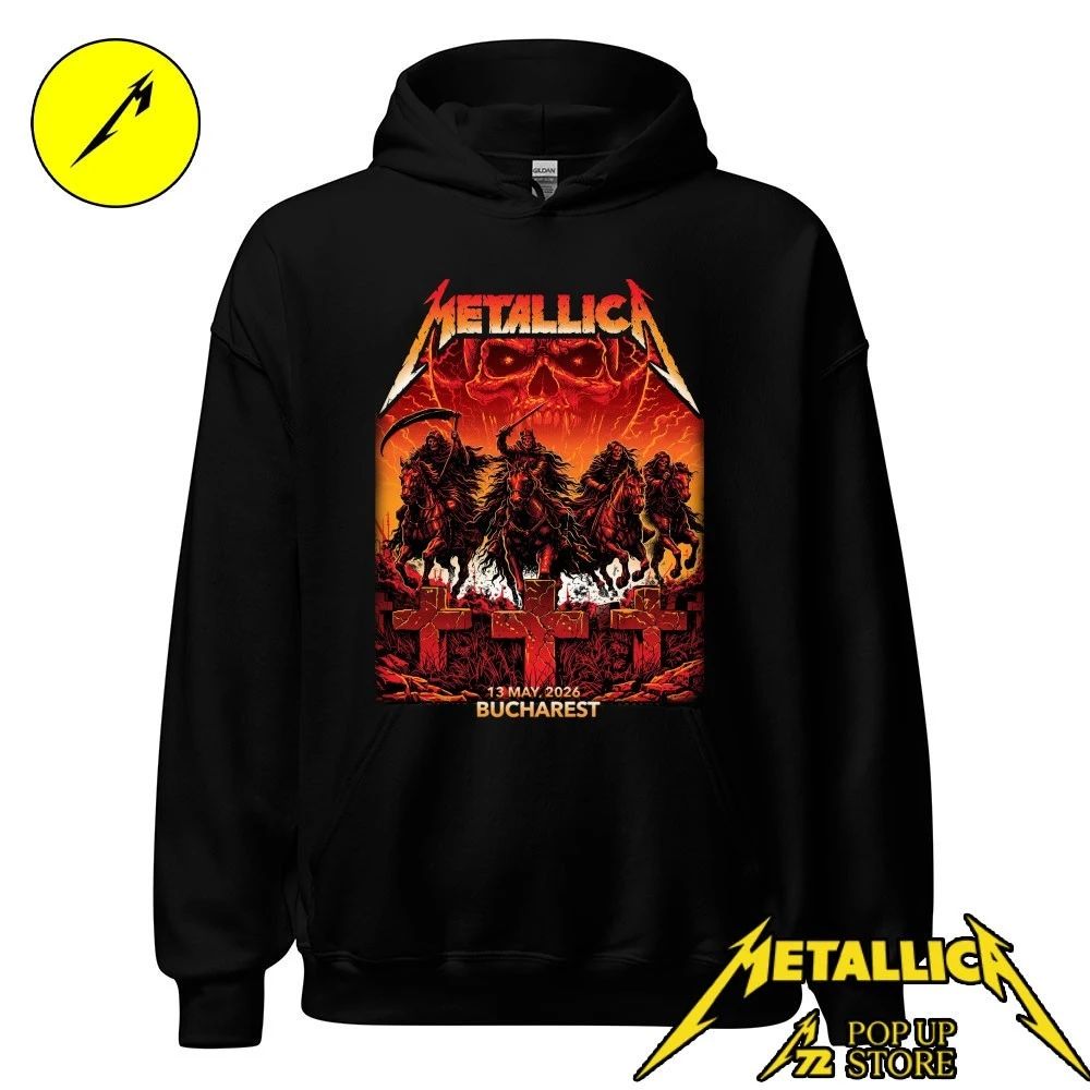 Metallica M72 Bucharest Pop-Up Shop At Arena Națională May 13, 2026 M72 World Tour 2026 By Maxx242 Shirt