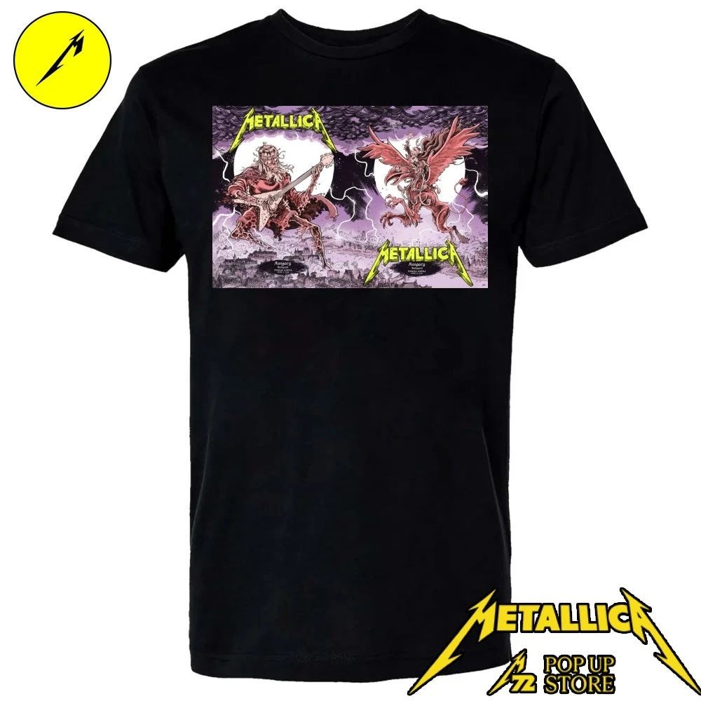 Metallica Budapest 2026 Tour Shirt, Official Pop-Up Shop Apparel, June 11-13 Hungary Concert Tee, Limited Edition Merch by Mark Lazlo,