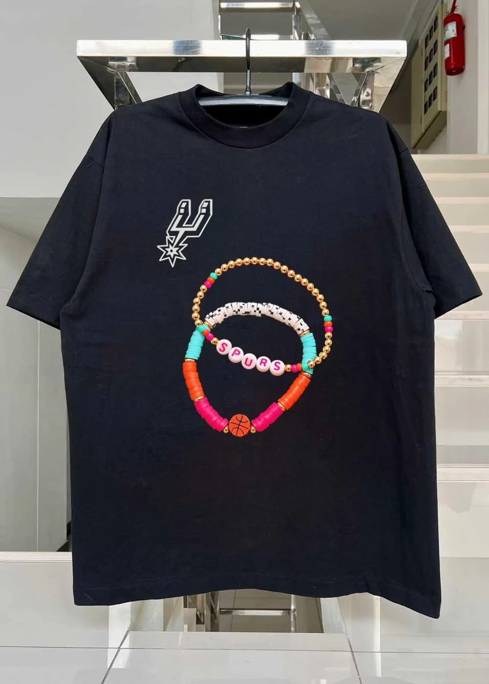 Spurs Jewelry Bracelet San Antonio Spurs T-Shirt