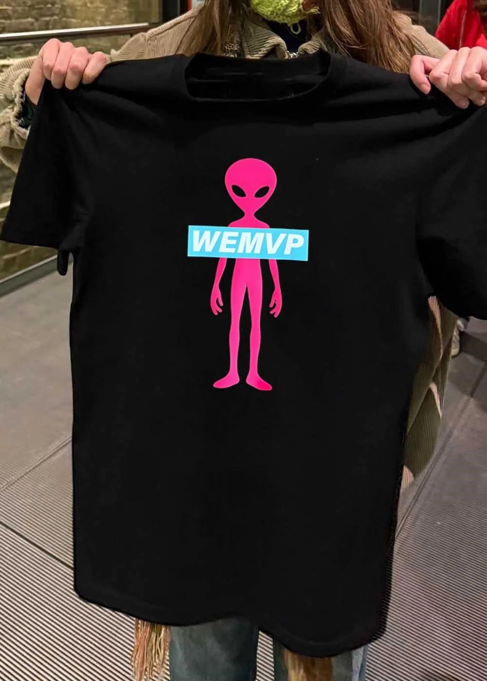 WEMVP Pink Alien shirt