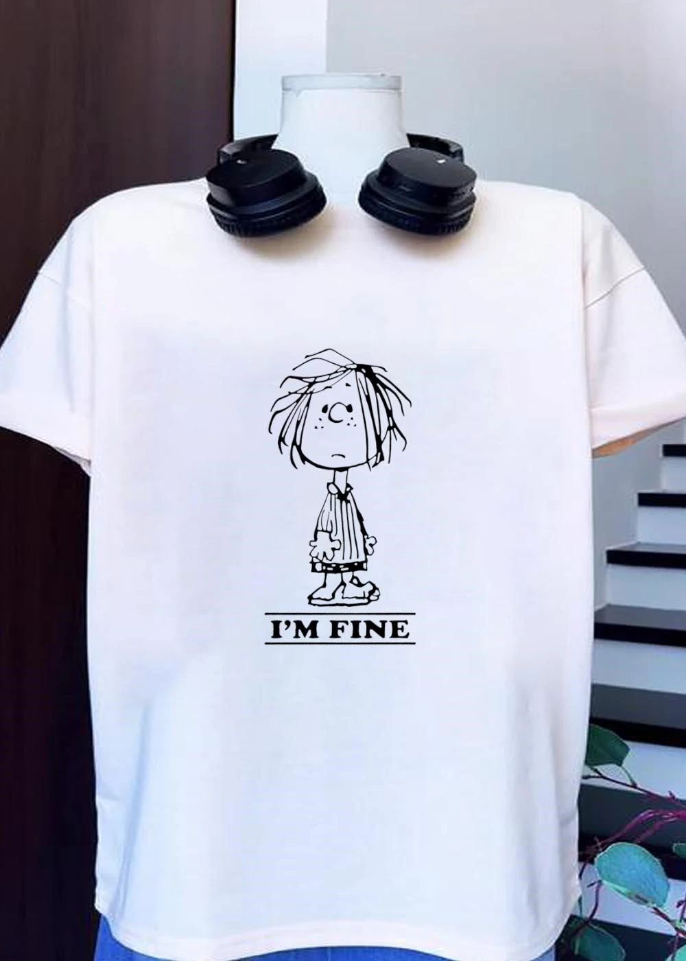 Peanuts Peppermint Patty I’m fine shirt