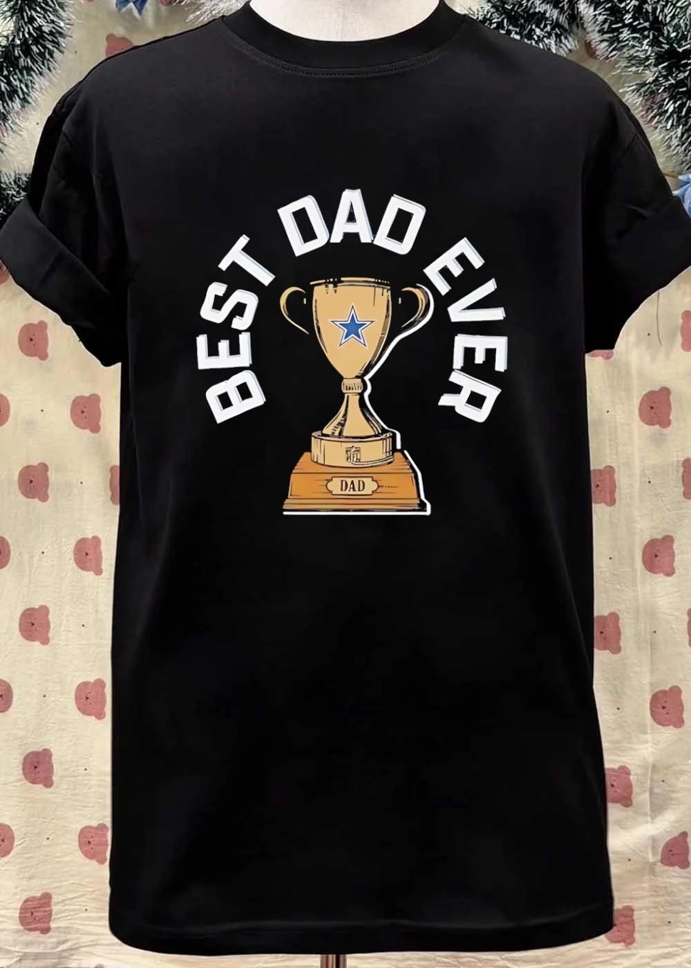 Dallas Cowboys Gift’ Best Dad Ever Trophy shirt