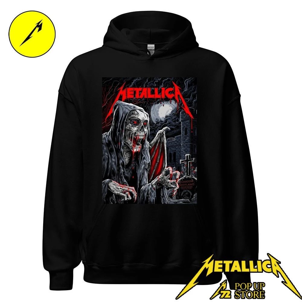 Metallica Glasgow Pop Up Shop T-Shirt – Limited Edition June 25, 2026 Hampden Park in Glasgow, Scotland – Art By Landon Armstrong
