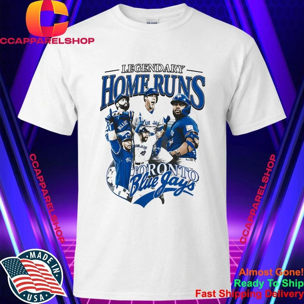 Toronto Blue Jays Legendary Home Runs 2026 Shirt