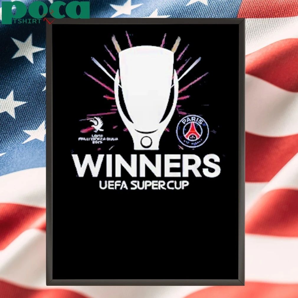 PSG UEFA Super Cup Winners 2025 shirt