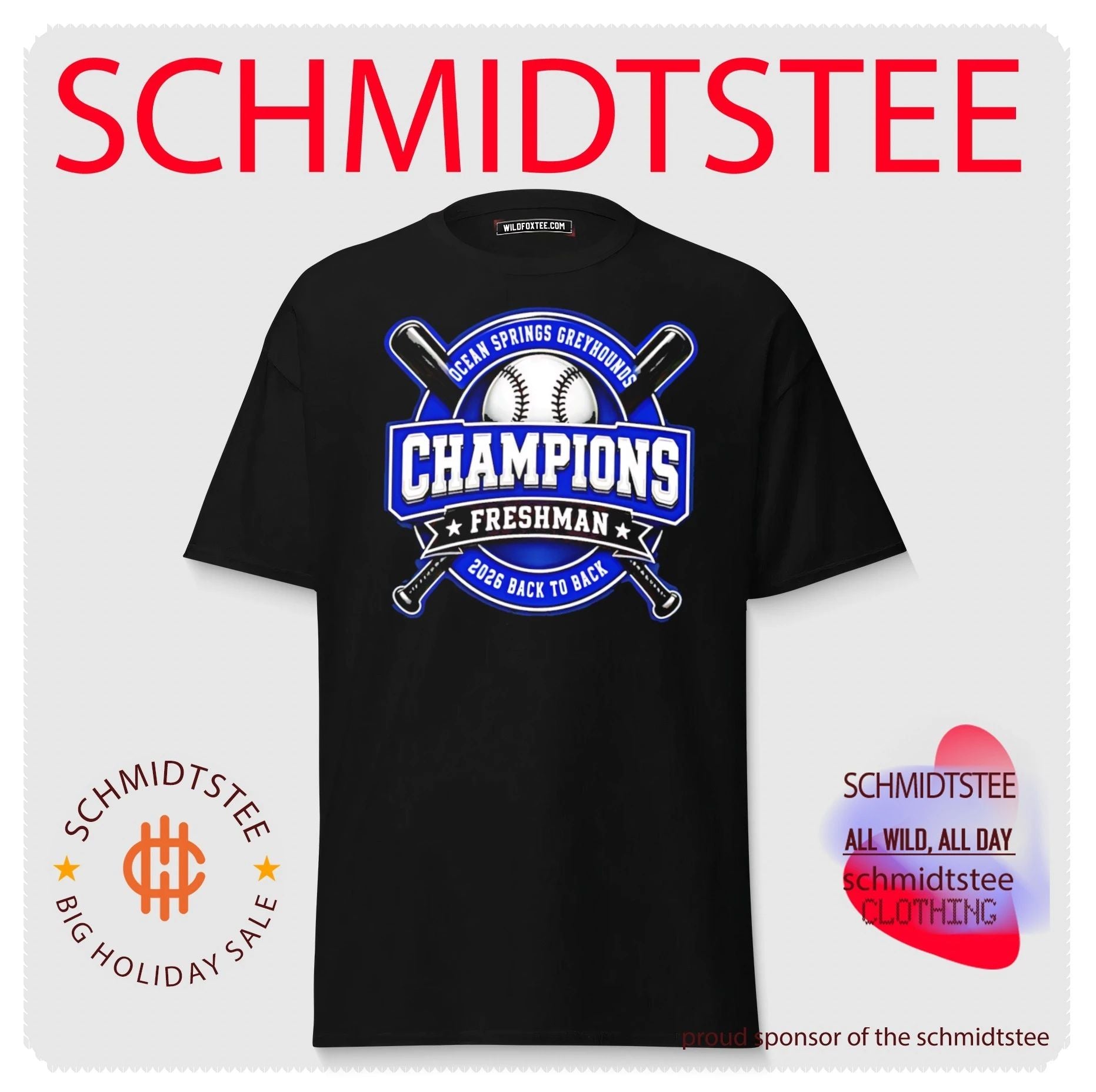 Ocean Springs Greyhounds Freshman 2026 Back to Back shirt