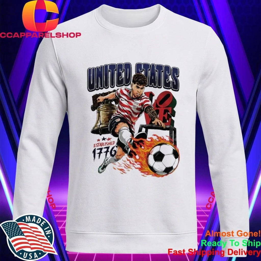 United States Philadelphia Soccer Club Est 1776 Shirt