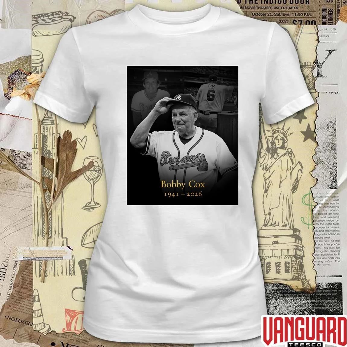 Bobby Cox 1941 – 2026 Atlanta Braves Poster t-shirt