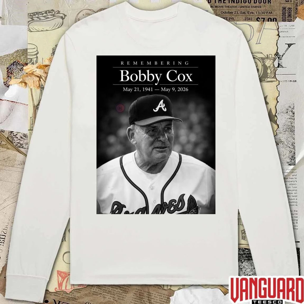 Remembering Bobby Cox May 21 1941 – May 9 2026 Poster t-shirt