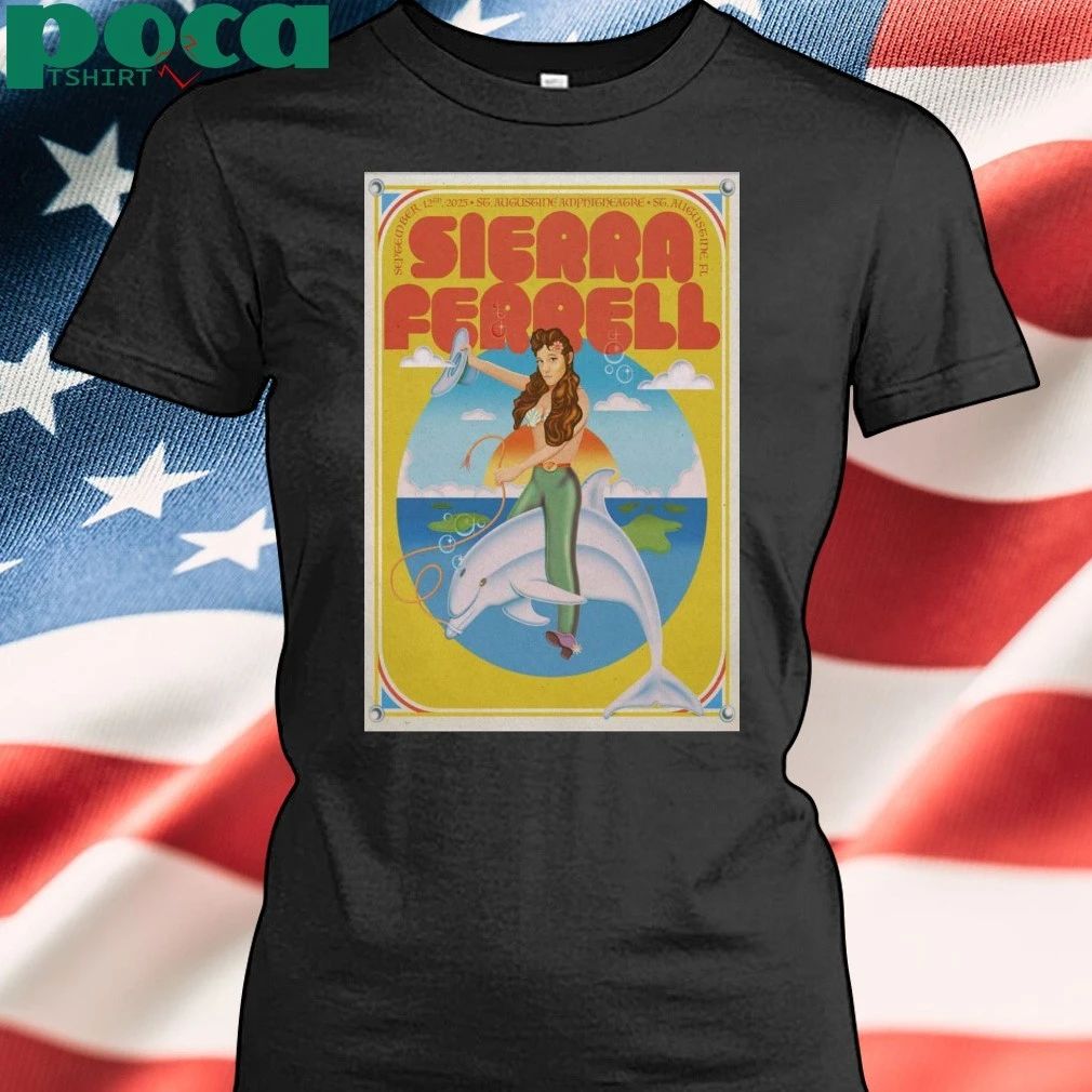 Sierra Ferrell Sep 12 2025 The St. Augustine Amphitheatre Poster T-Shirt
