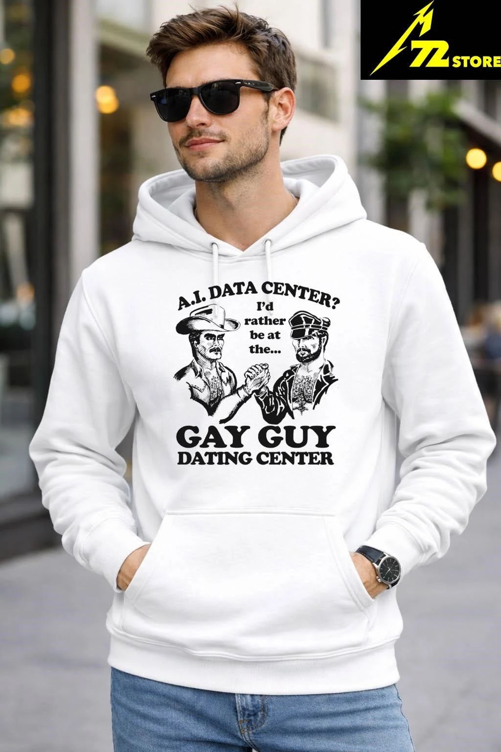 I’d Rather Be At The Gay Guy Dating Center Shirt