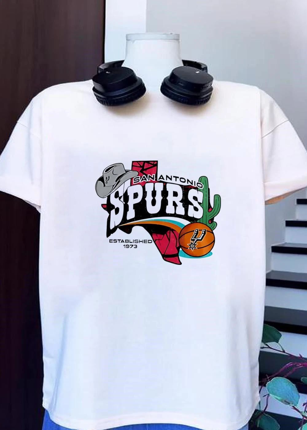 San Antonio Spurs NBA Texas Basketball San Antonio Spurs established 1973 shirt